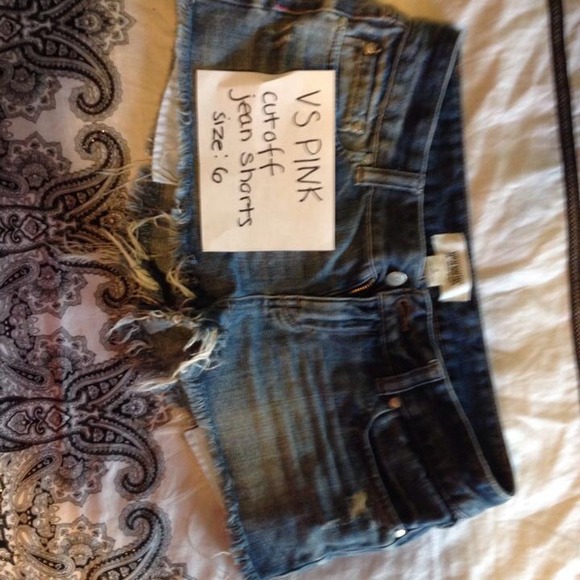 Victorias Secret PINK cut off shorts - Picture 1 of 2