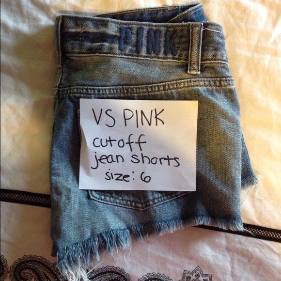 Victorias Secret PINK cut off shorts - Picture 2 of 2