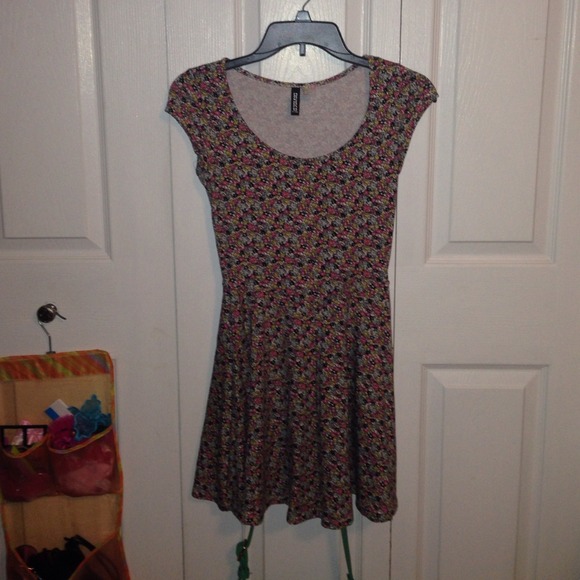 Floral skater dress