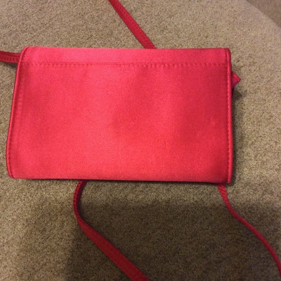 Lulu Townsend Evening Bag-Red - Picture 3 of 4