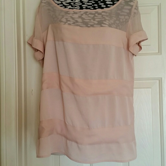 Blush colored Shirt for work or dress up
