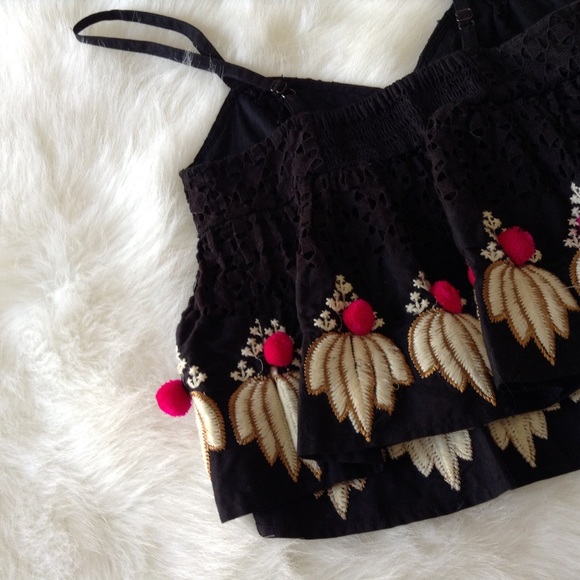 Anthropologie lace peachy pie top - Picture 4 of 4