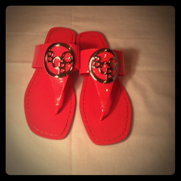 Coral BCBG Sandals - Worn Once