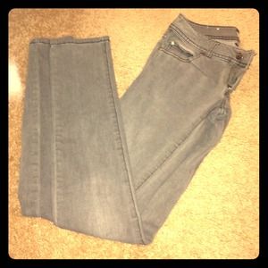 Grey skinny jeans size 1