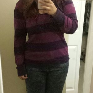 Old Navy Purple Hoodie Sweater