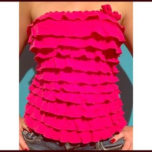 Strapless Hollister top