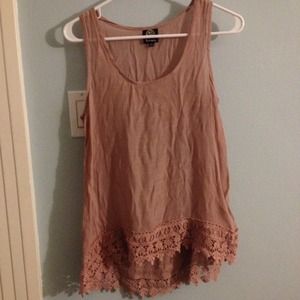 Crochet High Low Top