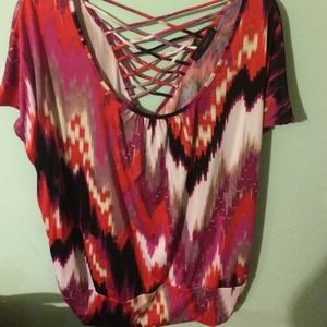 Plus size junior top