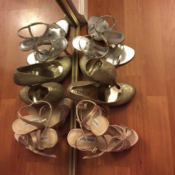 6 pairs of size 6 heel