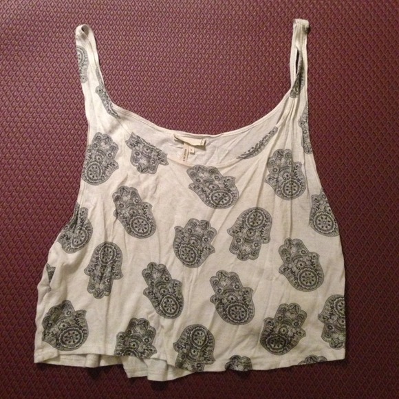 Patterned crop top