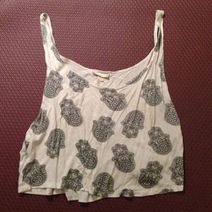 Patterned crop top