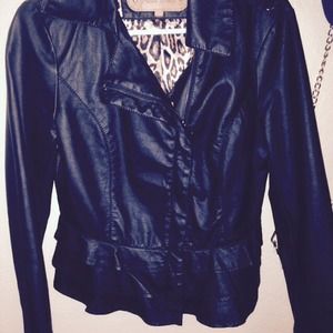 Leather jacket