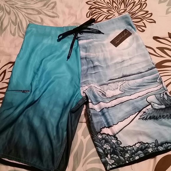 NWT Mens Hinano Board Shorts