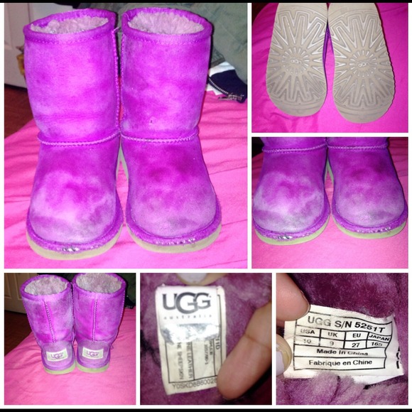 🔥Plum color toddler UGGS!