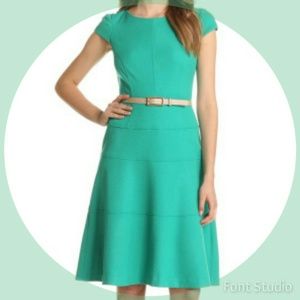 Anne Klein Kelly Green Dress