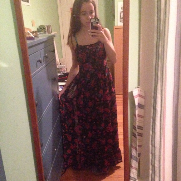Urban outfitters floral maxi dress