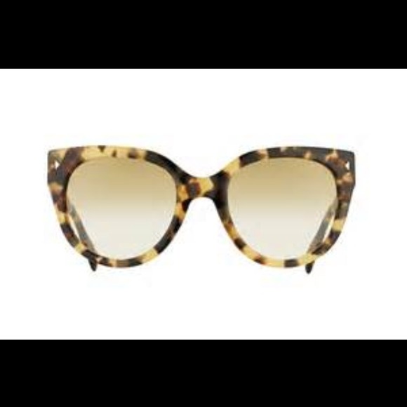 PRADA  CAT EYE TORTOISE SUNGLASSES