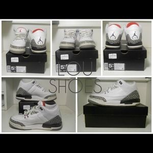 Jordan 3 "White Cement"