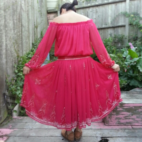Free People Delhi red dress - Picture 4 of 4