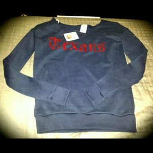 VS PINK Houston Texans Crewneck Sweatshirt