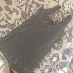 Cute grey tank top