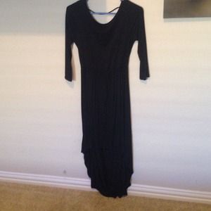 Black forever 21 high low dress