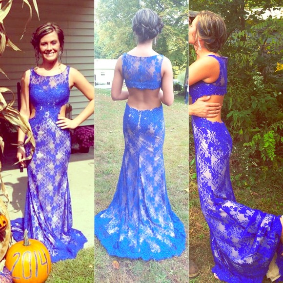 Blue Javoni dress