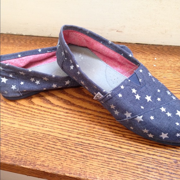 navy stary washed toms