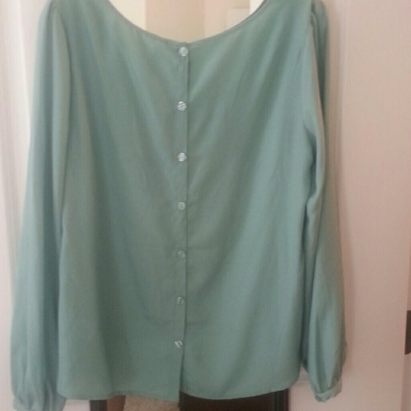 HP! Turquoise blouse - Picture 3 of 3