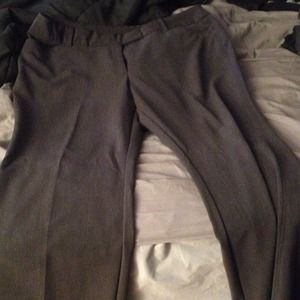 Gray dress pants