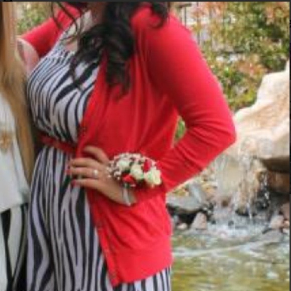 Red Cardigan