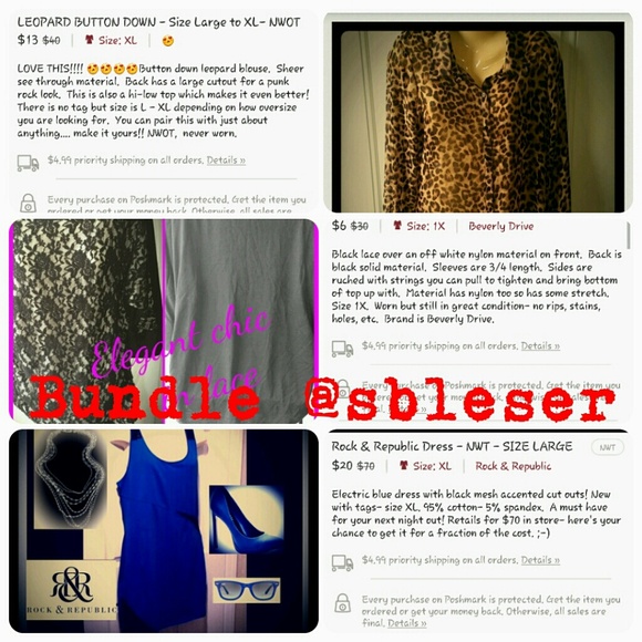 BUNDLE FOR @SBLESER! ! ! !