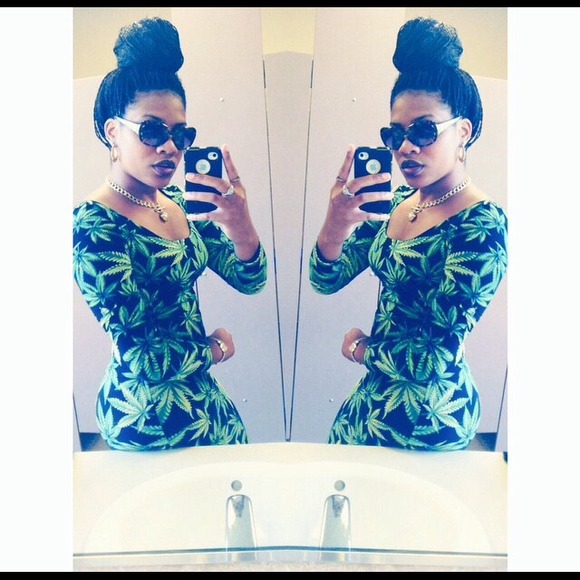 Marijuana dress !