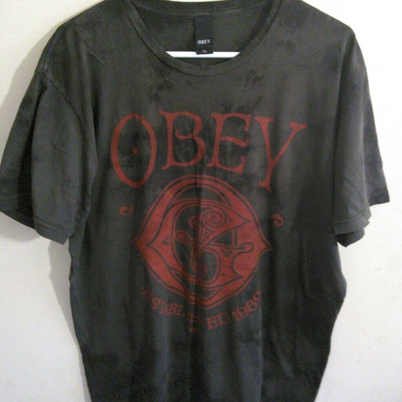 MENS OBEY TEE SHIRT