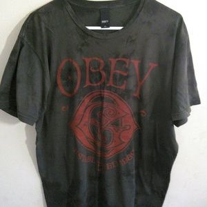 MENS OBEY TEE SHIRT