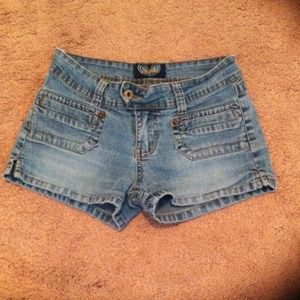 Angels jean shorts