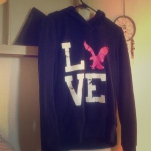 Navy blue pull-over from American Eagle