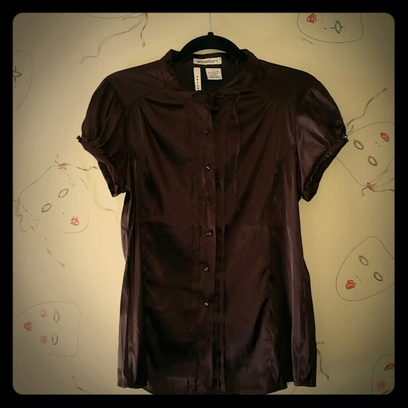 Chocolate Brown Blouse