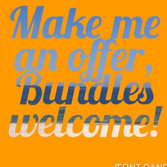 Make me an offer! Happy to bundle!