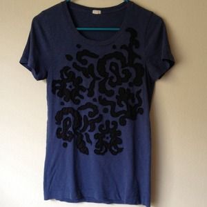 J.crew appliqué tshirt