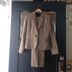 J. Crew wool pant suit