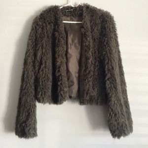 Short Gray Coat