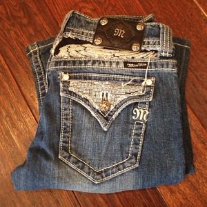 MISS ME Jeans Size 30 Gently Used