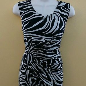 Black & white animal print