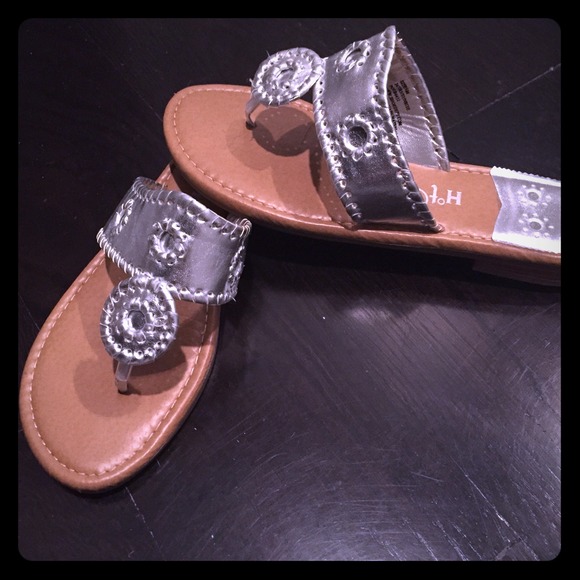 Silver Sandals