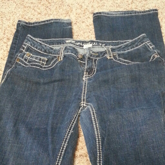 Blue asphalt jeans