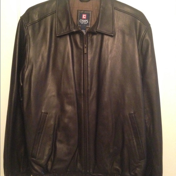 Chaps Genuine Leather Coat