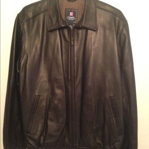Chaps Genuine Leather Coat