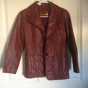 Vintage Maroon Jacket