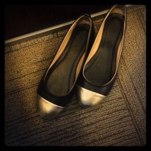 J. Crew cap-toe ballet flats